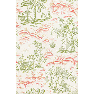 Fabric– Court Coastal Tropical, Swan